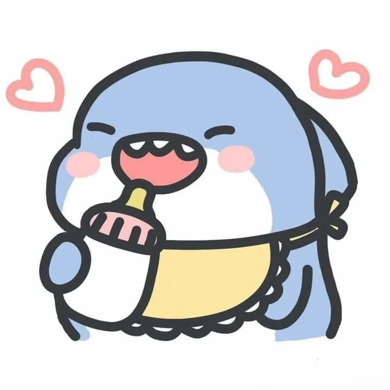 Cá mập ú à dễ thương hết mức, ai cũng thích.