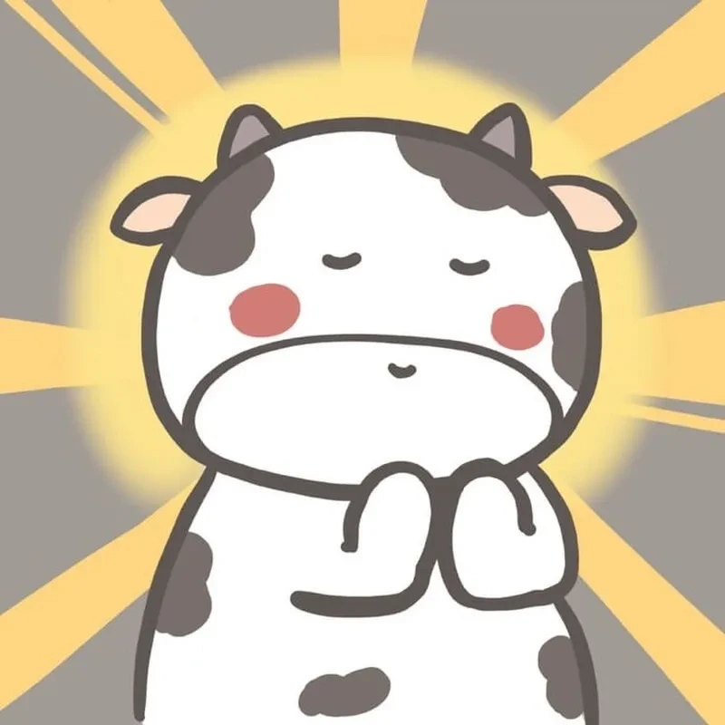 Con bò nhảy meme siêu ngầu, nhảy là phải chất.