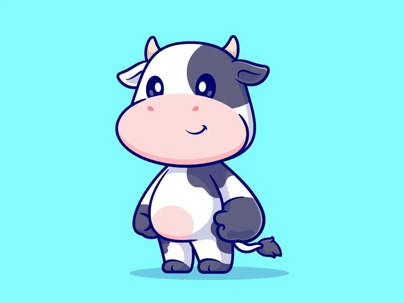 Meme con bò hài hước, biểu cảm cực chất khiến ai cũng thích.