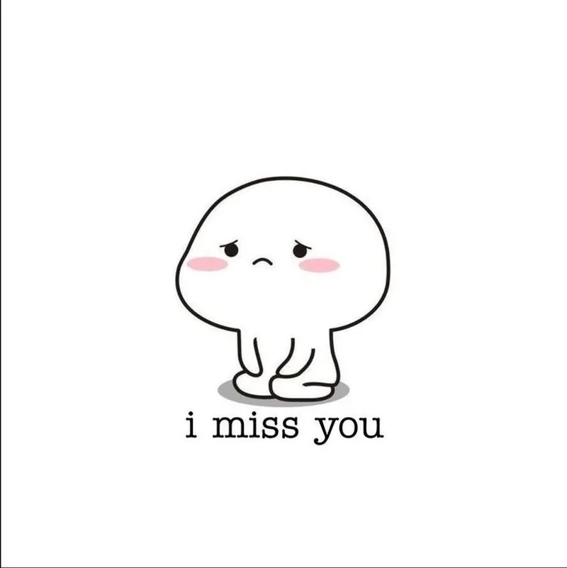 Ảnh meme nhớ ny đầy cảm xúc, ai nhận cũng thích.