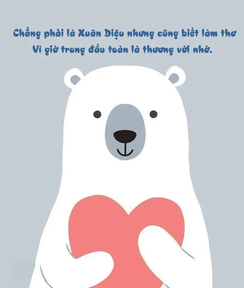 Em nhớ anh meme dễ thương, dành cho nỗi nhớ da diết.