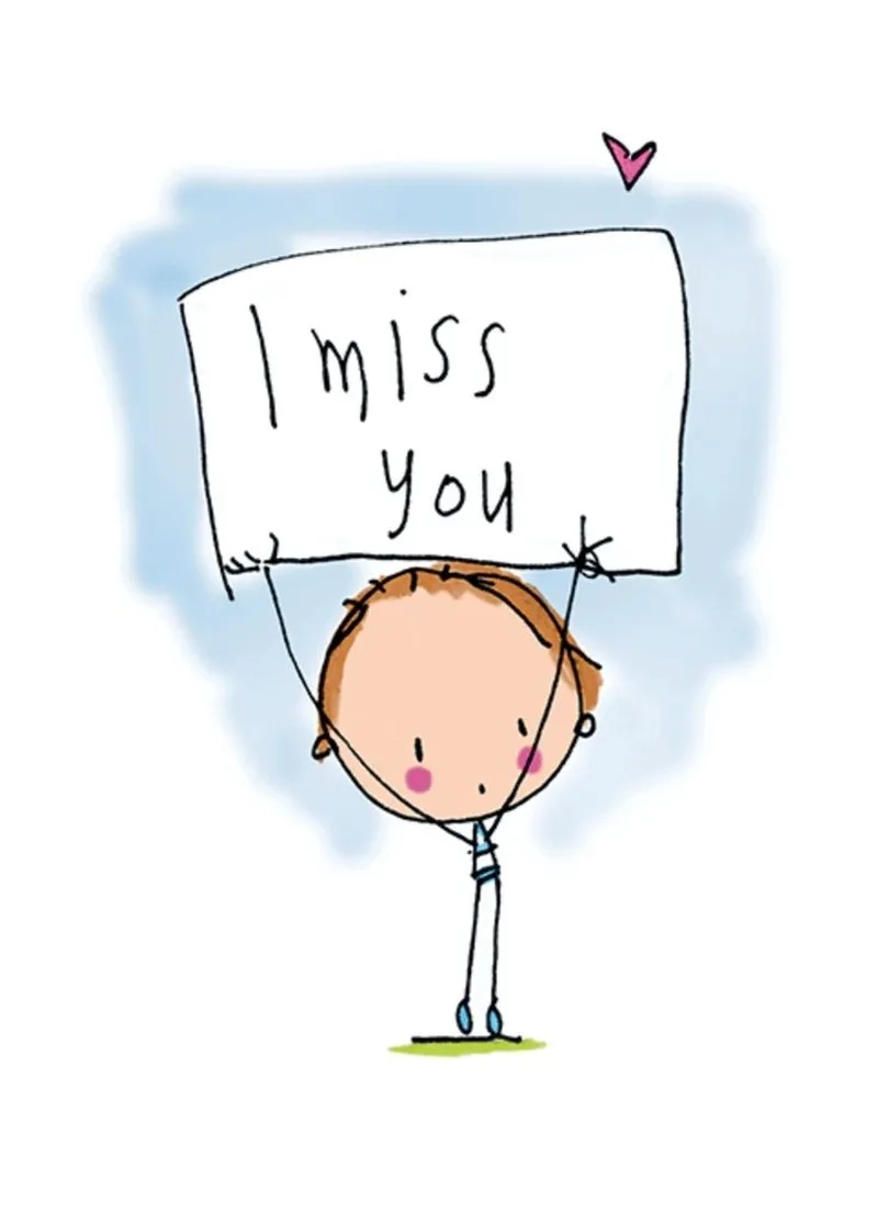 Meme em nhớ anh bày tỏ nỗi lòng đầy cảm xúc.