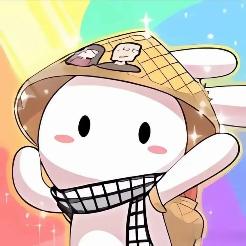 Ảnh con thỏ meme dễ thương, ai nhìn cũng thích mê.