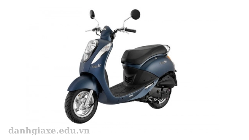 SYM Elite 50 màu xanh đen