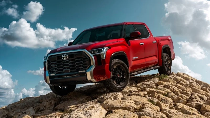 Thiết kế mạnh mẽ của Toyota Tundra 2024