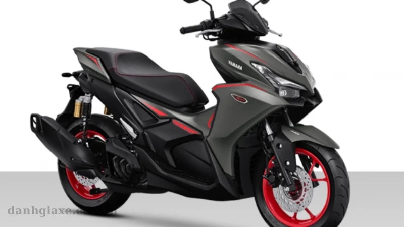 Yamaha Aerox Alpha 2025 bản Tubor màu xám đậm