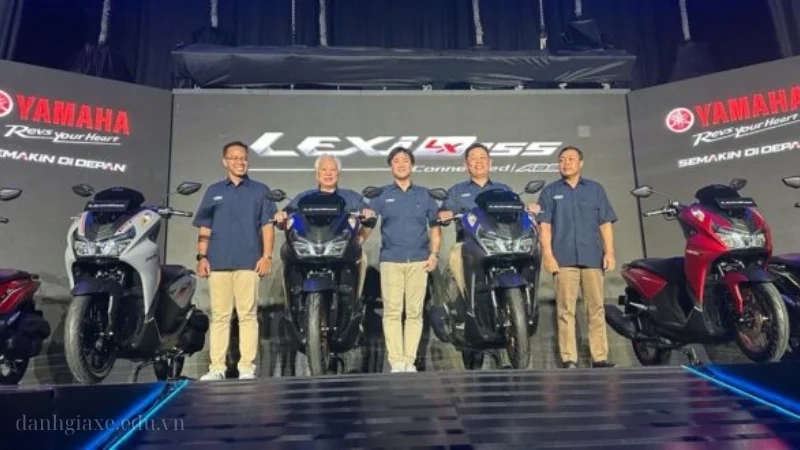 Motor Yamaha Lexi 155 bền bỉ và tiết kiệm nhiên liệu