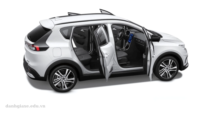 ích thước và thiết kế ngoại thất