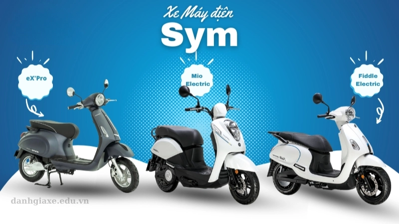 Những ưu điểm khi lựa chọn xe máy điện SYM