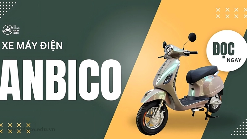 Cập nhật bảng giá xe điện Anbico tháng 4/2025