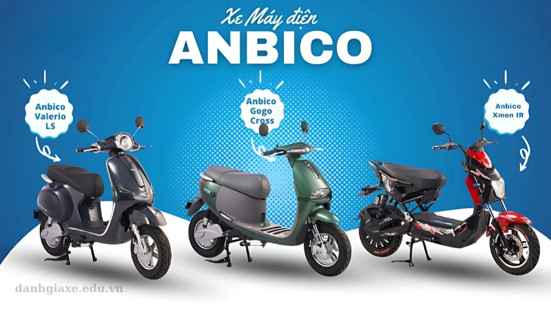 Tổng quan về các mẫu xe điện Anbico