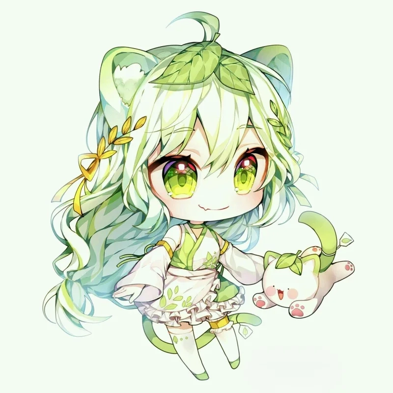 Bộ sưu tập không thể rời mắt hình chibi dễ thương