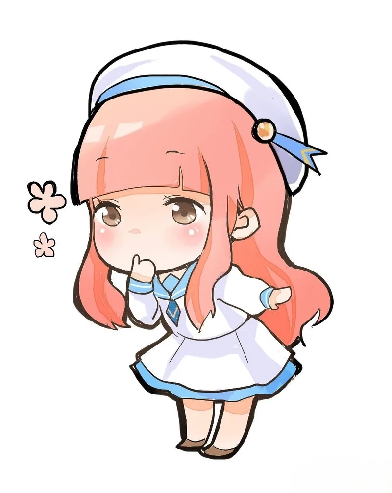 Phù hợp mọi phong cách hình chibi dễ thương đơn giản