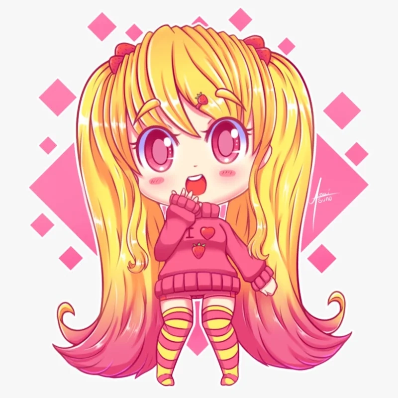 Vũ trụ dễ thương tuyệt vời anime chibi cute dễ thương