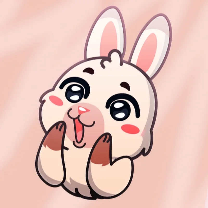 Ghim ngay avatar thỏ cute chibi dành riêng cho fan thỏ