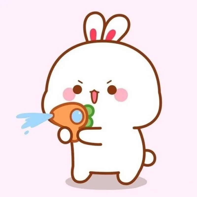 Ngắm nhìn những ảnh chibi thỏ cute siêu dễ thương