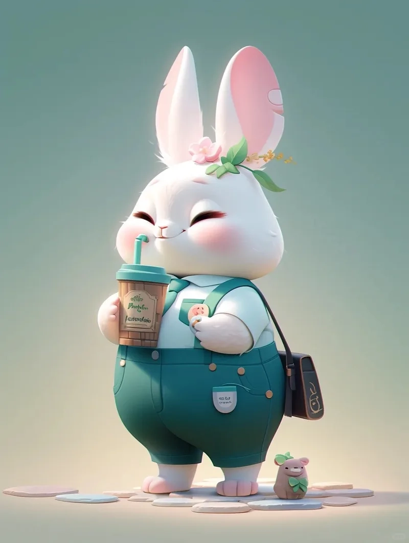 Hướng dẫn chi tiết chibi vẽ con thỏ cute đơn giản