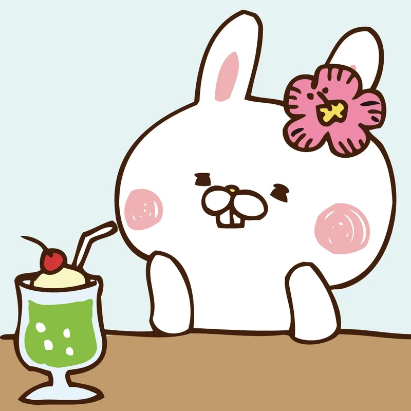 Cảm hứng nghệ thuật từ chibi cute thỏ đầy sáng tạo