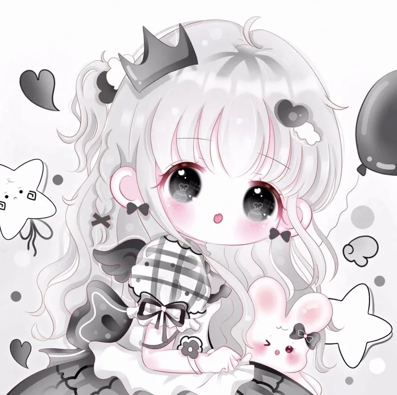 Tải về ngay bộ hình avatar chibi cute cực phẩm
