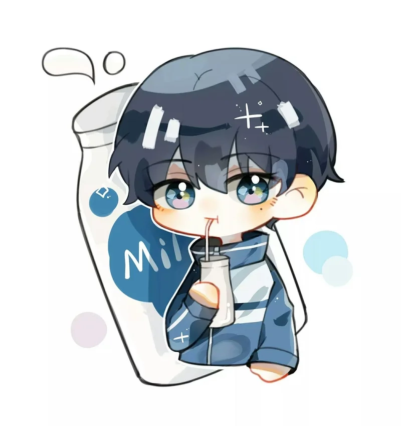 Dành riêng cho fan boy bộ avatar chibi nam cute cực phẩm