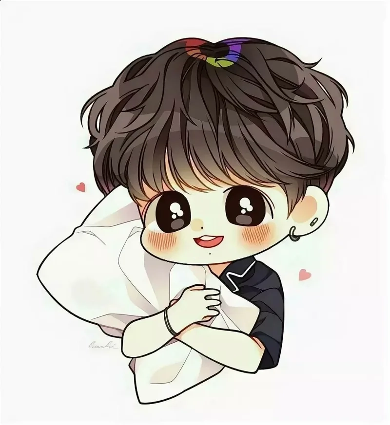 Bùng nổ phong cách cùng avatar nam cute chibi siêu dễ thương