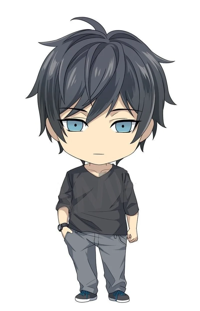 Chọn ngay avatar cute anime chibi boy để thể hiện cá tính