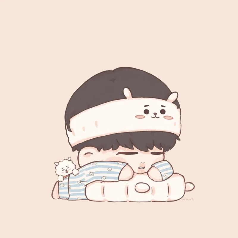 Mê hoặc với bộ avatar ảnh chibi cute boy đậm chất nghệ thuật