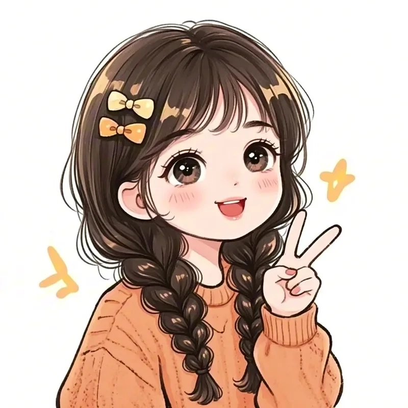 Ngọt ngào hơn bao giờ hết với avatar anime girl hình ảnh chibi nữ cute