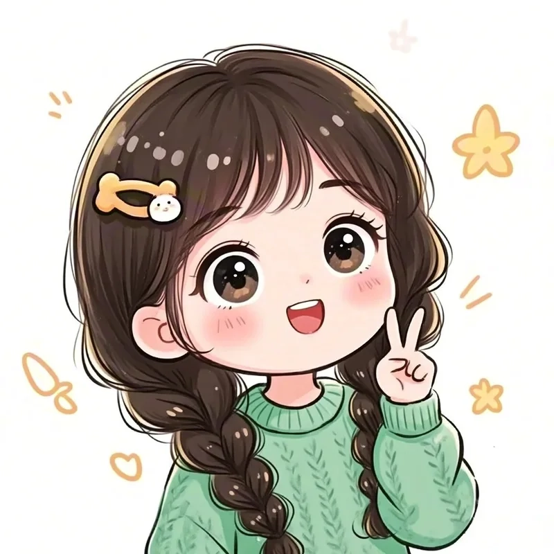 Nét đẹp nổi bật trong avatar anime nữ cute chibi