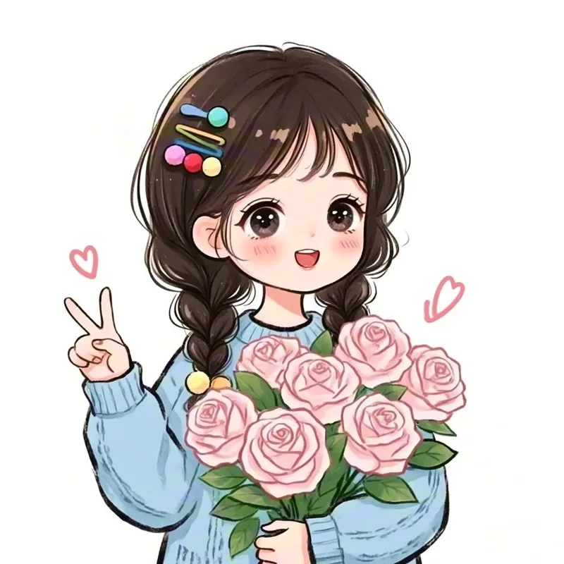 Vẻ đẹp khó cưỡng đến từ avatar cute nữ chibi