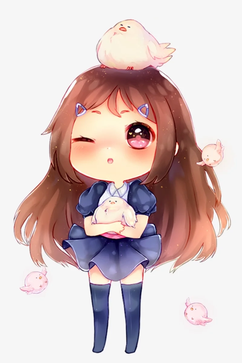 Bộ sưu tập cực chất avatar anime girl ảnh chibi cute