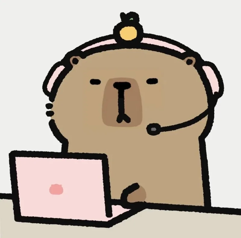 Hướng dẫn chi tiết cách vẽ capybara cute chibi đúng chuẩn dễ thương