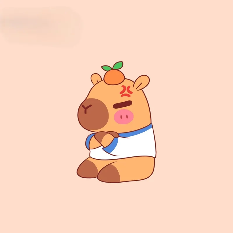 Loạt ảnh siêu yêu từ ảnh capybara chibi cute