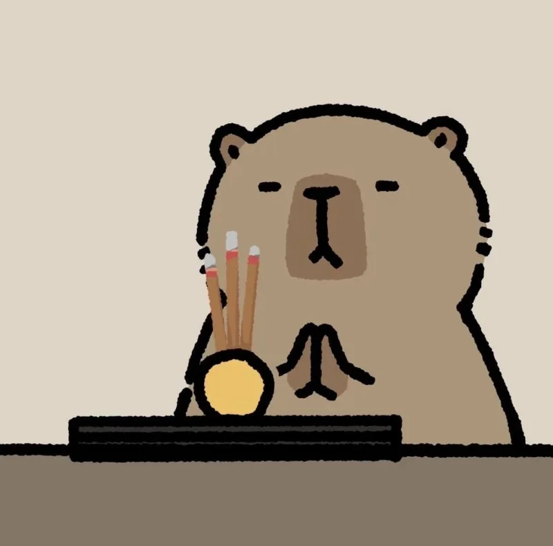 Học ngay cách vẽ capybara chibi đơn giản cực xinh