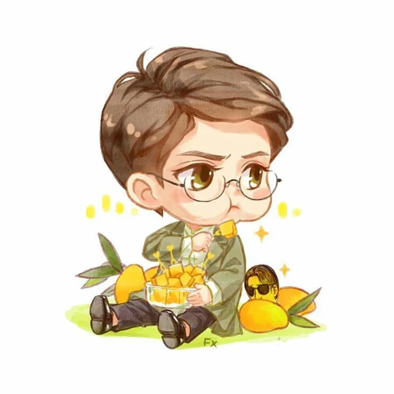 Đắm chìm trong thế giới ảnh chibi cute nam