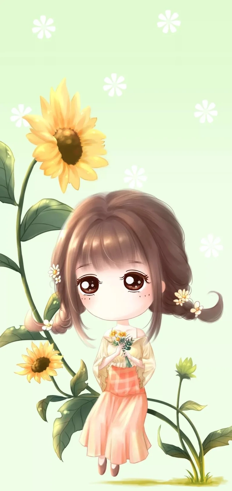 Tươi tắn như nắng mai chibi cute nữ