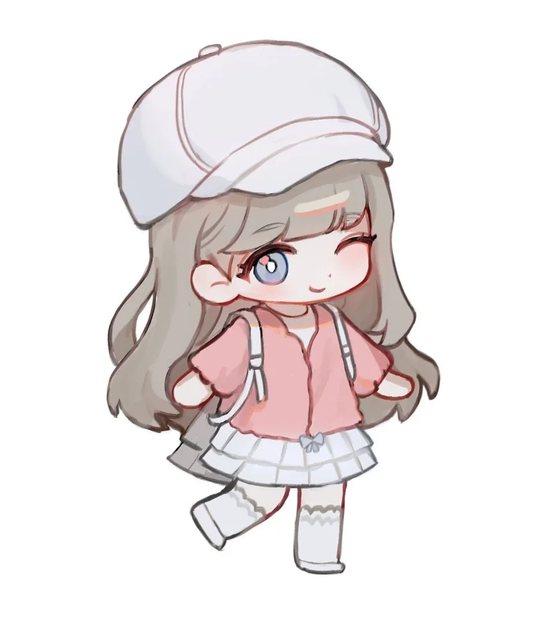 Hướng dẫn từng bước chi bi cute dễ vẽ cho bé