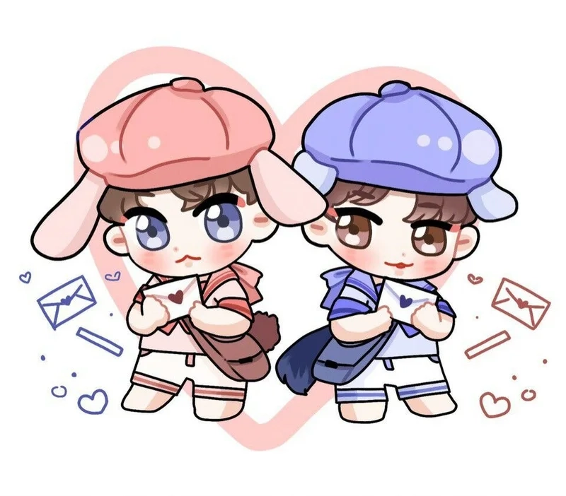 Cùng bé khám phá hình cute dễ vẽ chibi cực dễ