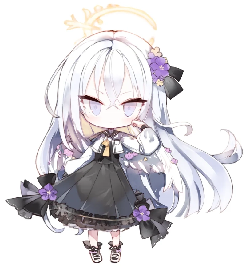 Bộ mẫu hình ảnh vẽ chibi cute đơn giản đáng yêu