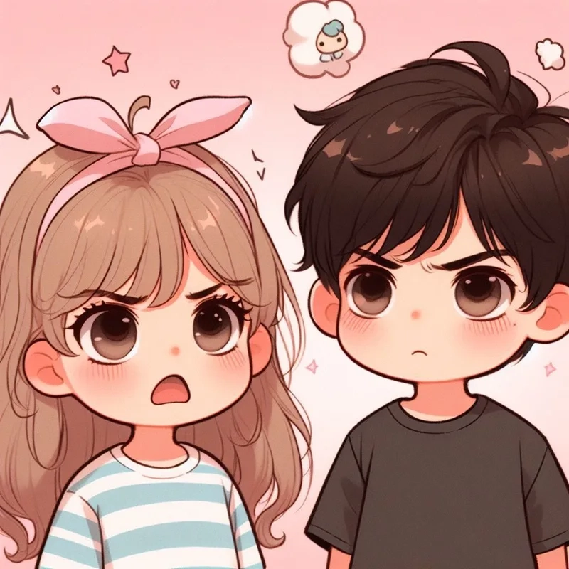 Cặp đôi đáng yêu nhất gọi tên hình chibi cặp đôi cute