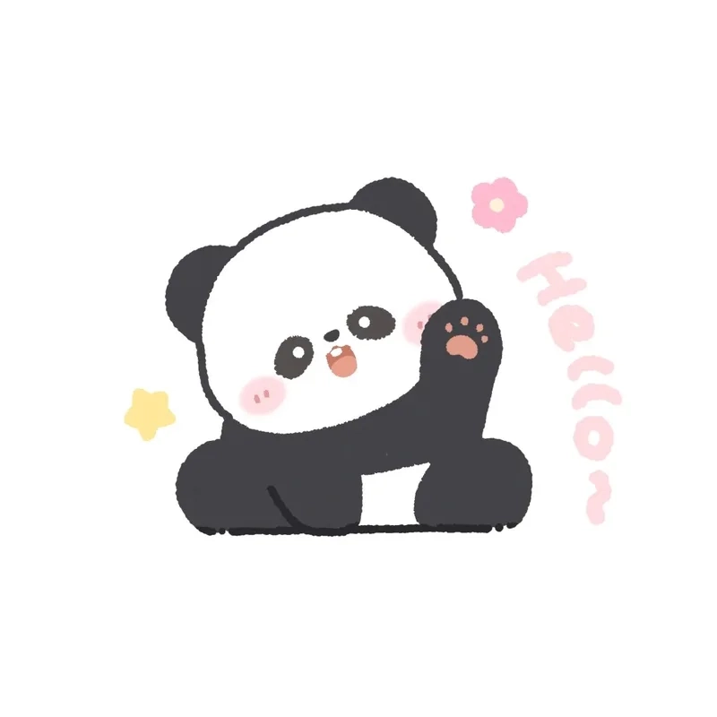 Fan nhà gấu không thể bỏ qua gấu panda chibi