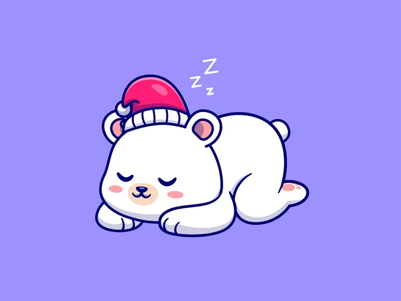 Đắm chìm trong nét ngây thơ của chibi gấu trắng