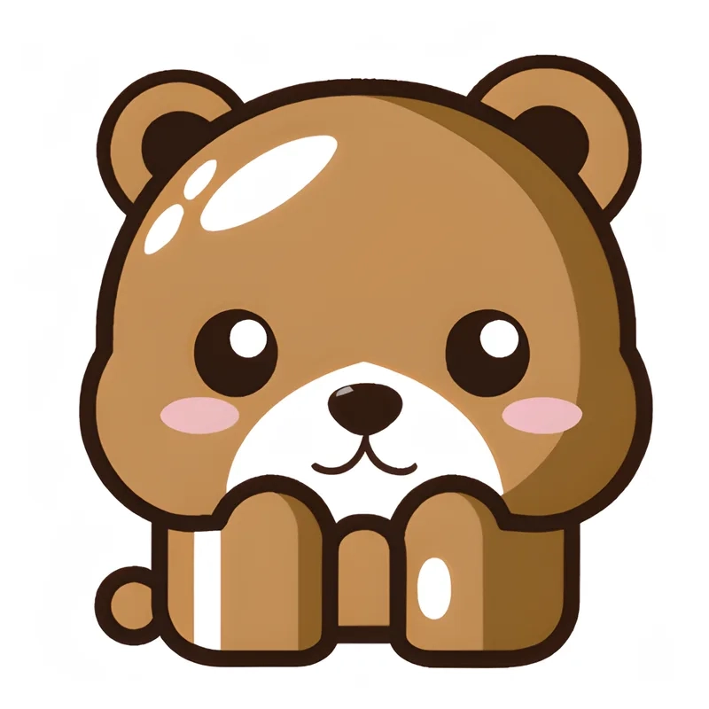 Sáng tạo vô cực với bộ chibi gấu đáng yêu