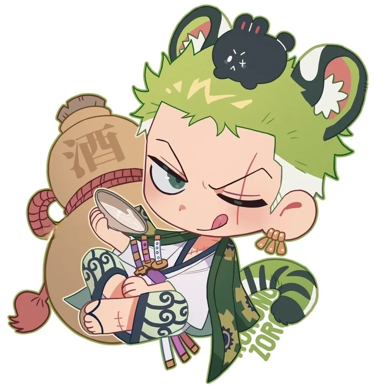 Tổng hợp tranh zoro chibi art cực chất