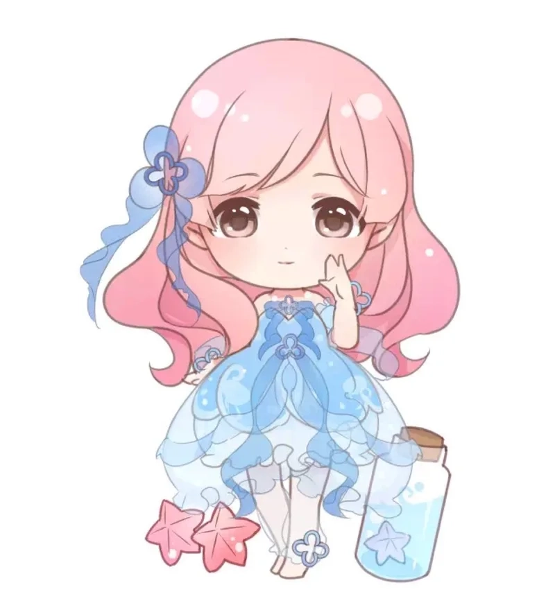 Cập nhật ngay hình cô gái cute chibi hot trend