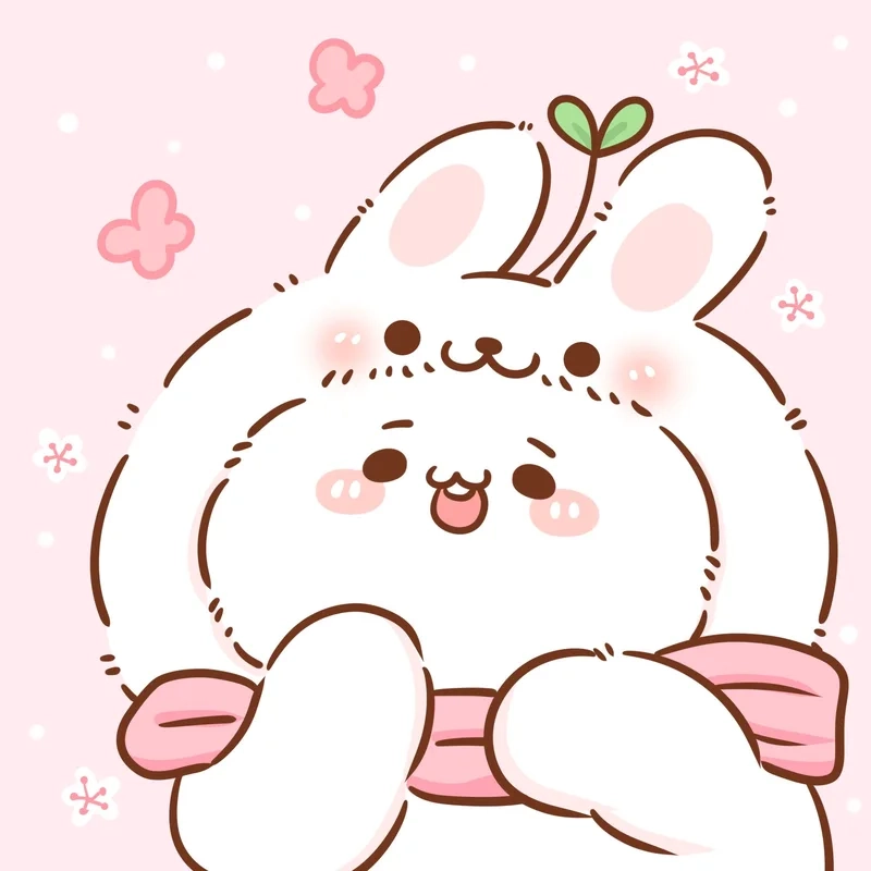 Hình ảnh thỏ chibi dễ thương chưa bao giờ lỗi thời