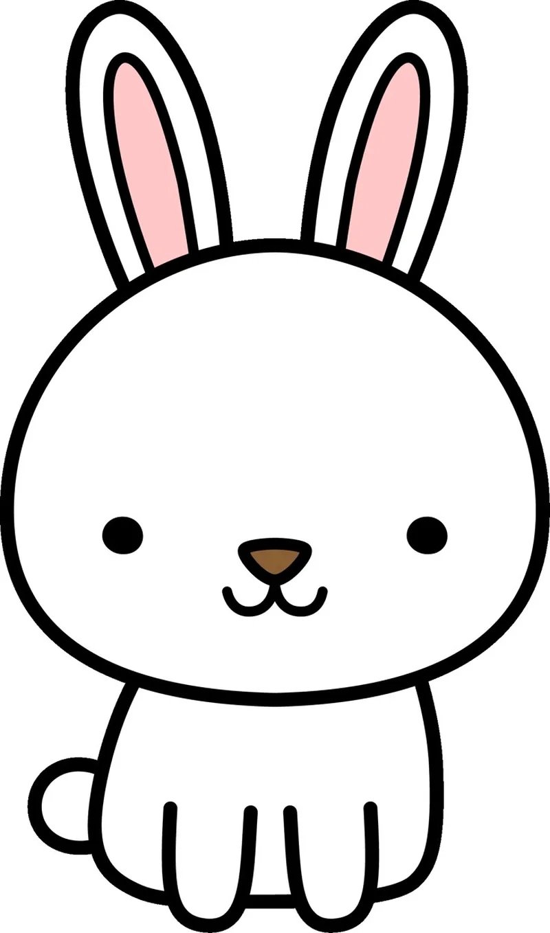 Mê mẩn từng góc ảnh thỏ chibi cute cực phẩm kawaii