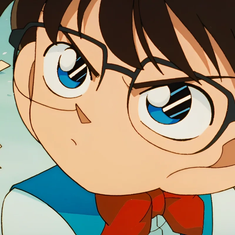 Cùng bạn bè coi conan chibi cực kỳ thú vị