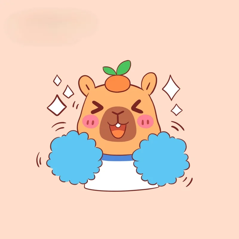 Ghim ngay bộ ảnh cute ảnh capybara cute chibi cực kỳ đáng yêu