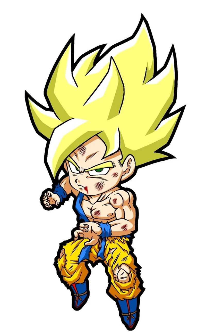 Tỏa sáng cùng phong cách black goku chibi độc đáo